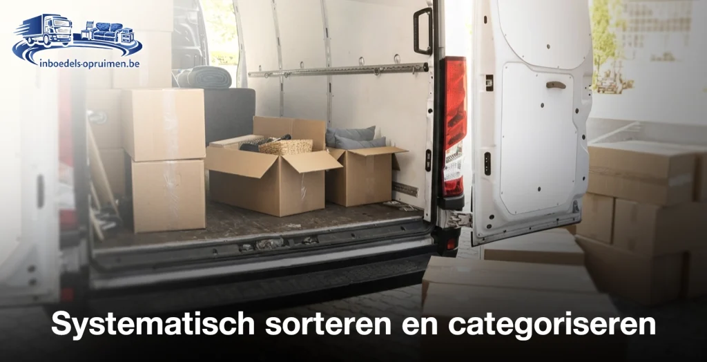 Systematisch sorteren en categoriseren